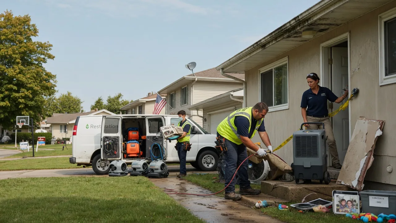 Water Damage Restoration in Lakeville, IN near me